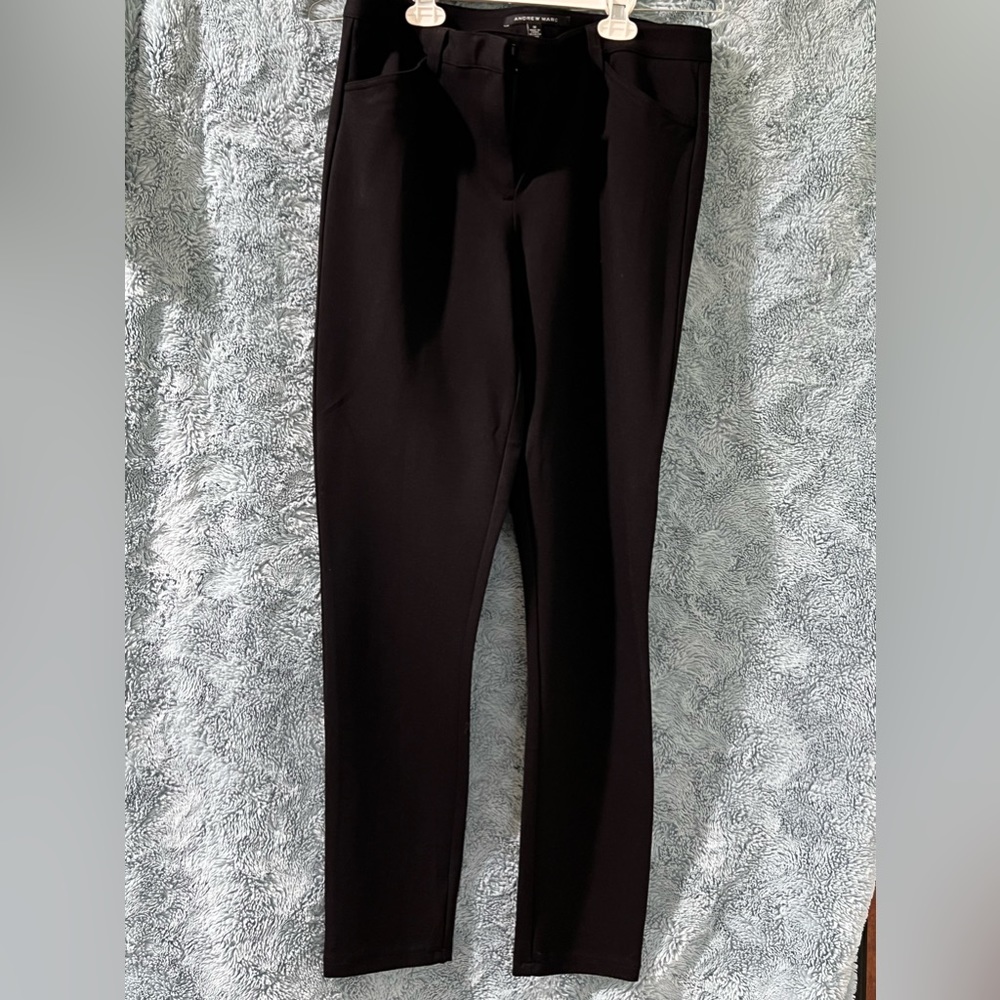 ANDREW MARC Business Black Pants Size 12